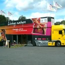 Full colour gesignde roadshow truck - opdrachtgever: Floriade